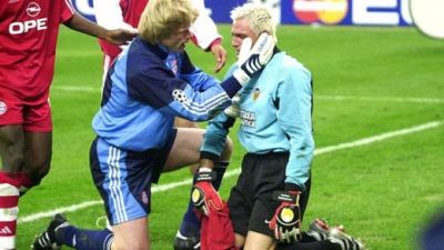 Oliver Kahn & Santiago Canizares Oliver Kahn & Santiago Canizares