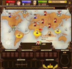 Triviador beat Conquiztador 